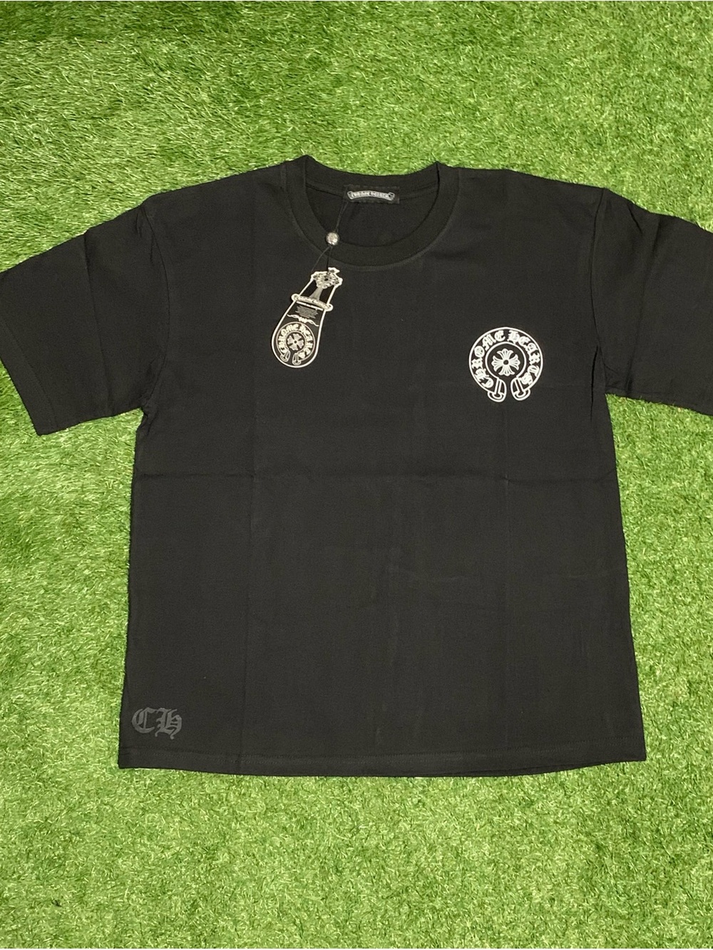 Chrome Hearts Black Short Sleeve Tee